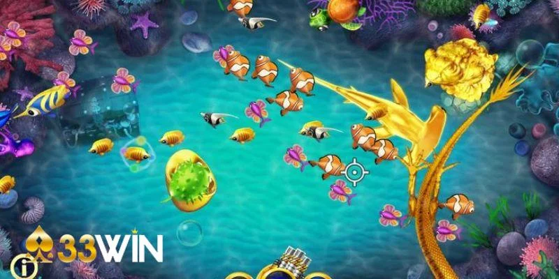 Đa dạng sân chơi ở bắn cá 33win