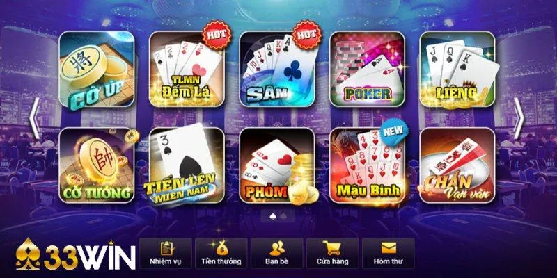 Điểm danh top game bài đổi thưởng hot