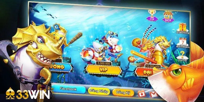 Lý do bắn cá ăn xu tại 33WIN khiến bet thủ mê mẩn